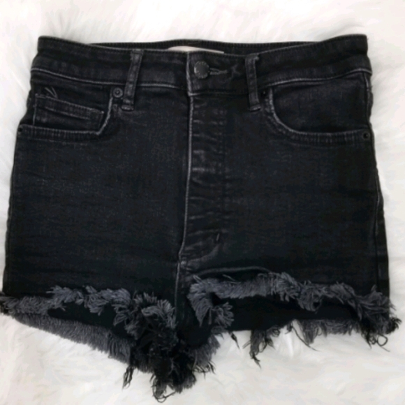 Free People Pants - Free people high rise distressed shirts size 27